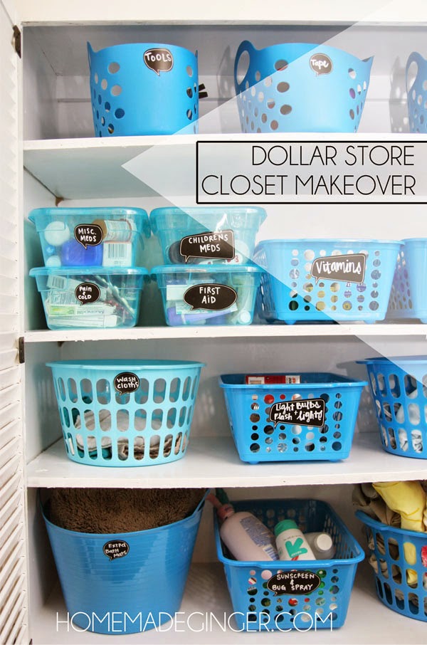 Use These Small Storage Baskets To Keep All That Stuff Separated