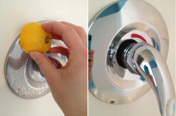 Clean Shiny Surfaces With Lemon
