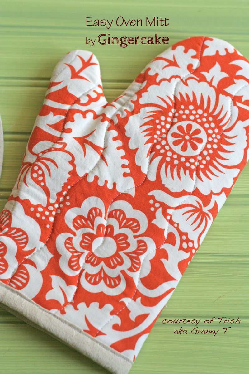 Cute And Handy Oven Mitts