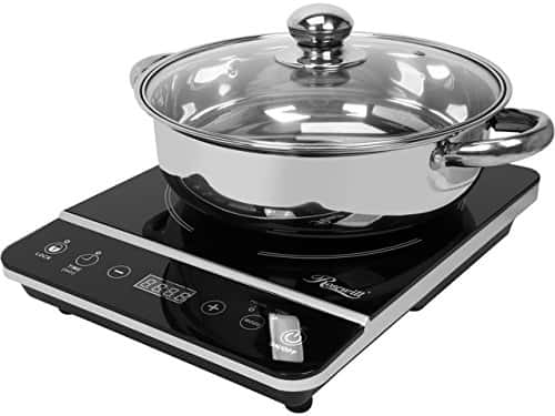Rosewill Electric Burner with Stainless Steel Pot