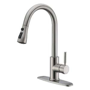 WEWE Single Level Stainless Steel Kitchen Sink Faucet