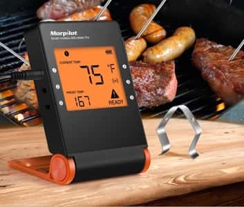 Wireless BBQ Thermometer, Smart Grill Thermometer