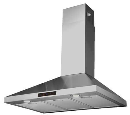 Kitchen Bath Collection 30-inch Wall-mounted Stainless Steel Hood with Touch Screen