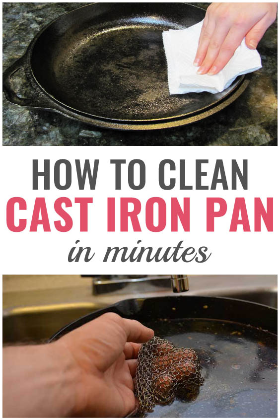 How to Clean A Cast Iron Pan